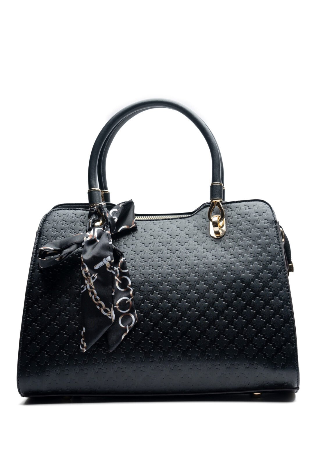 UP 4882 - UPTOWN LADIES STYLISH BLACK HAND BAG - Image 3