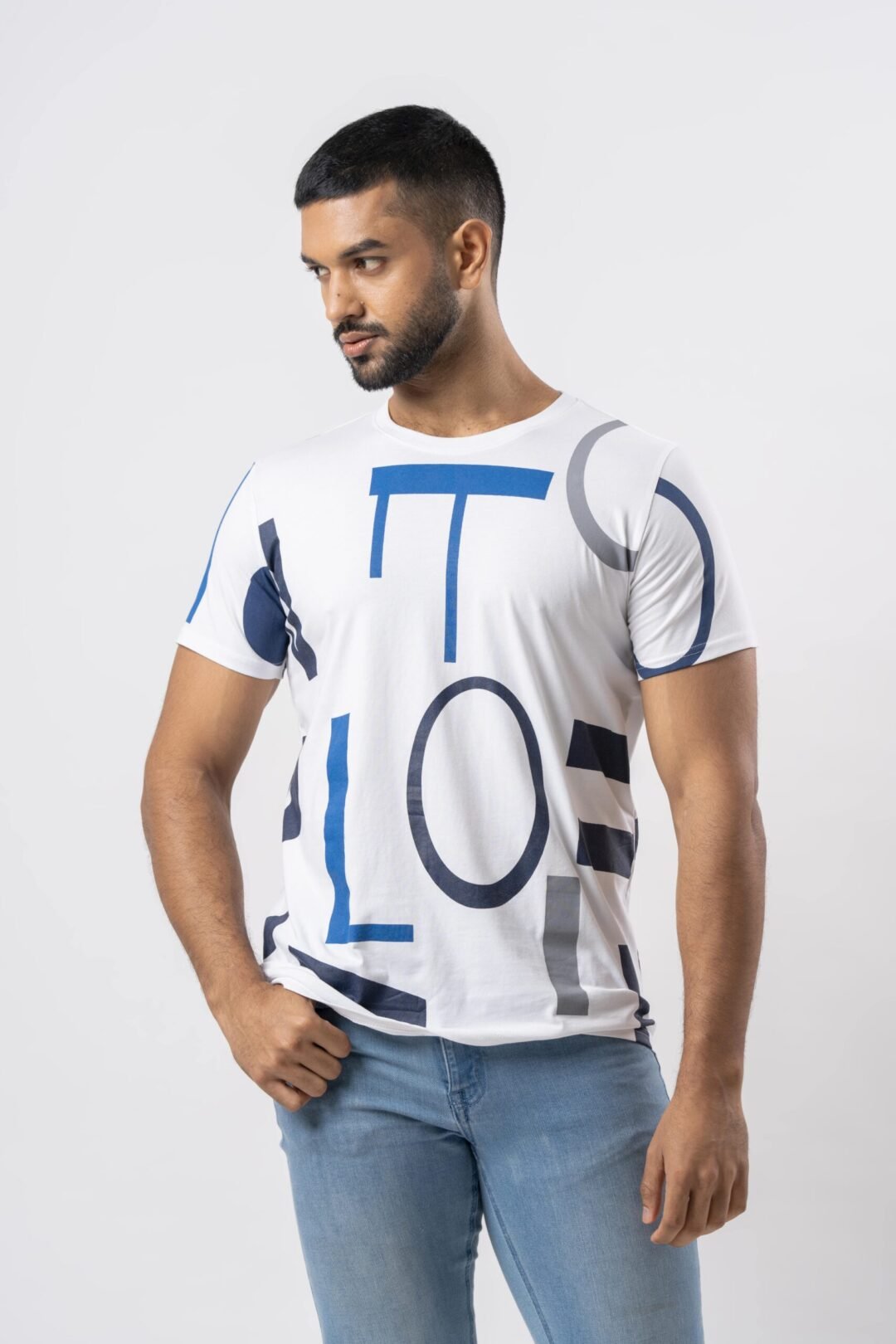 UP 4855 - UPTOWN GENTS PRINTED T-SHIRT - Image 4