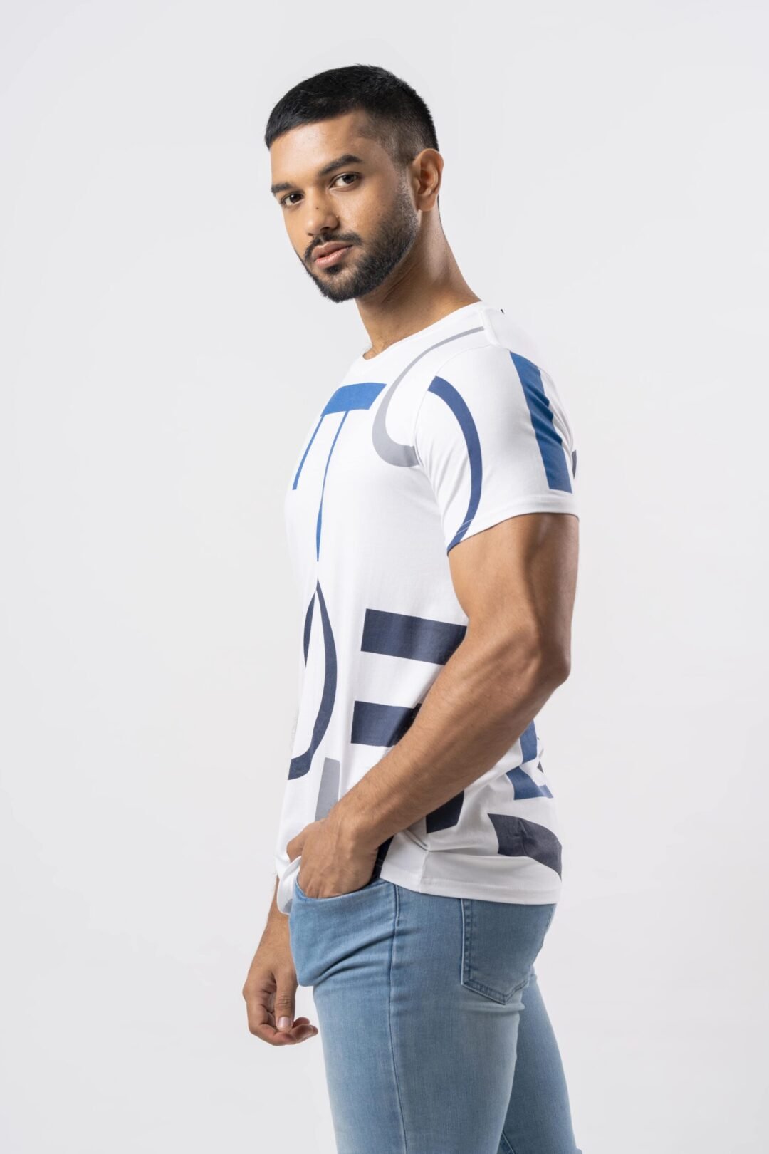 UP 4855 - UPTOWN GENTS PRINTED T-SHIRT - Image 2