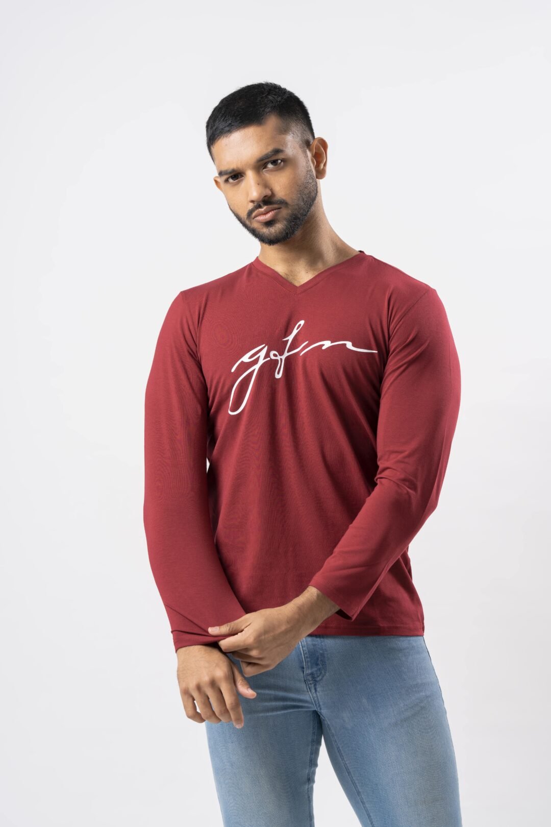 UP 4857 - UPTOWN LONG SLEEVE GENTS CASUAL T-SHIRT