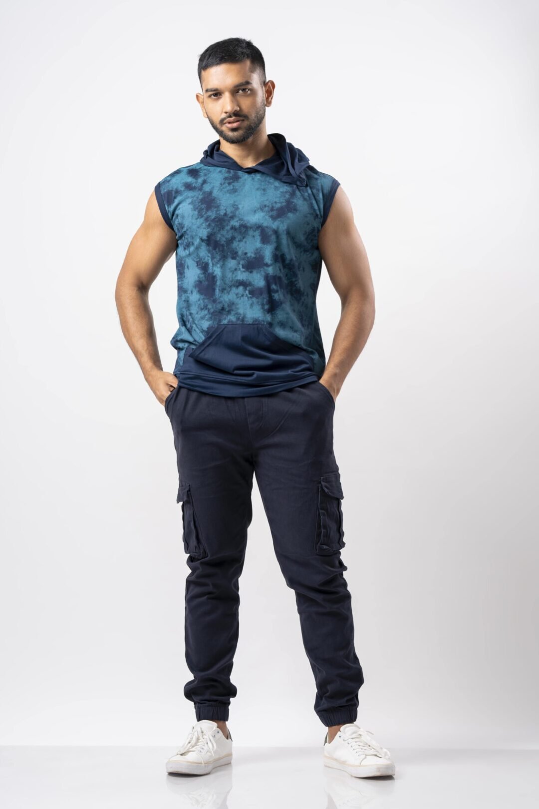 UP 4861 - UPTOWN HOODIE SLEEVELESS T-SHIRT - Image 4