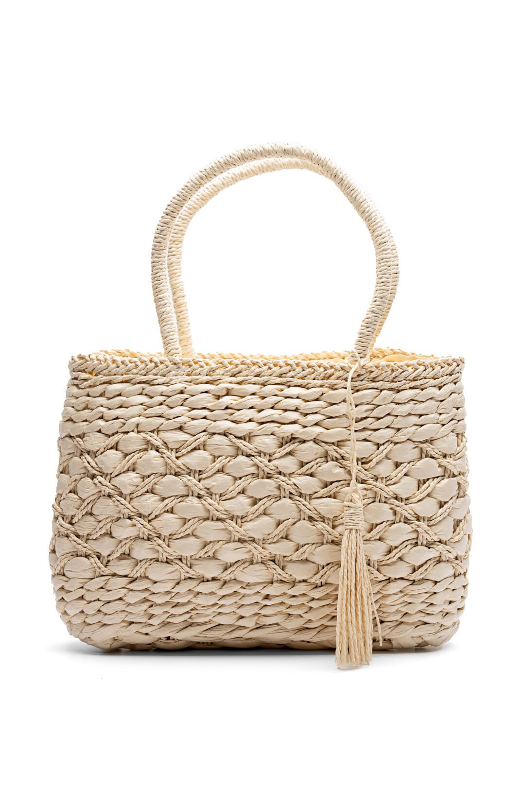 UP 4891 - UPTOWN LADIES WOVEN HANDMADE STYLISH HAND BAG - Image 2