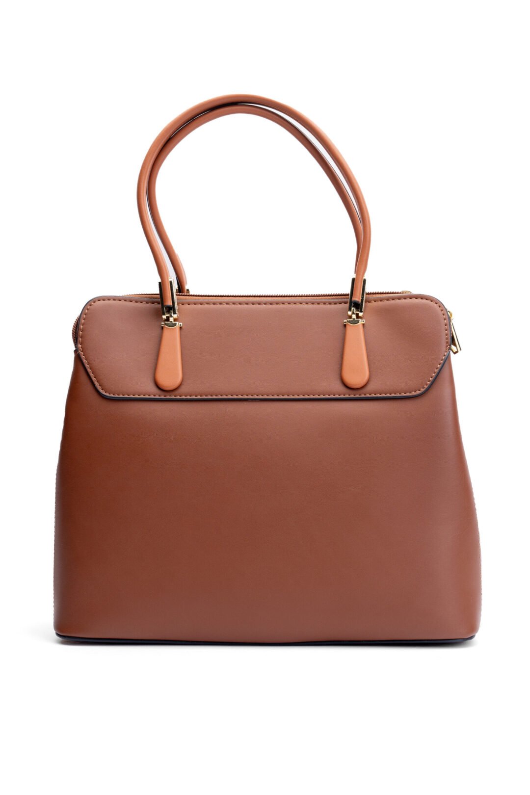 UP 4896 - UPTOWN LADIES PLAIN BROWN COLOR HAND BAG - Image 2