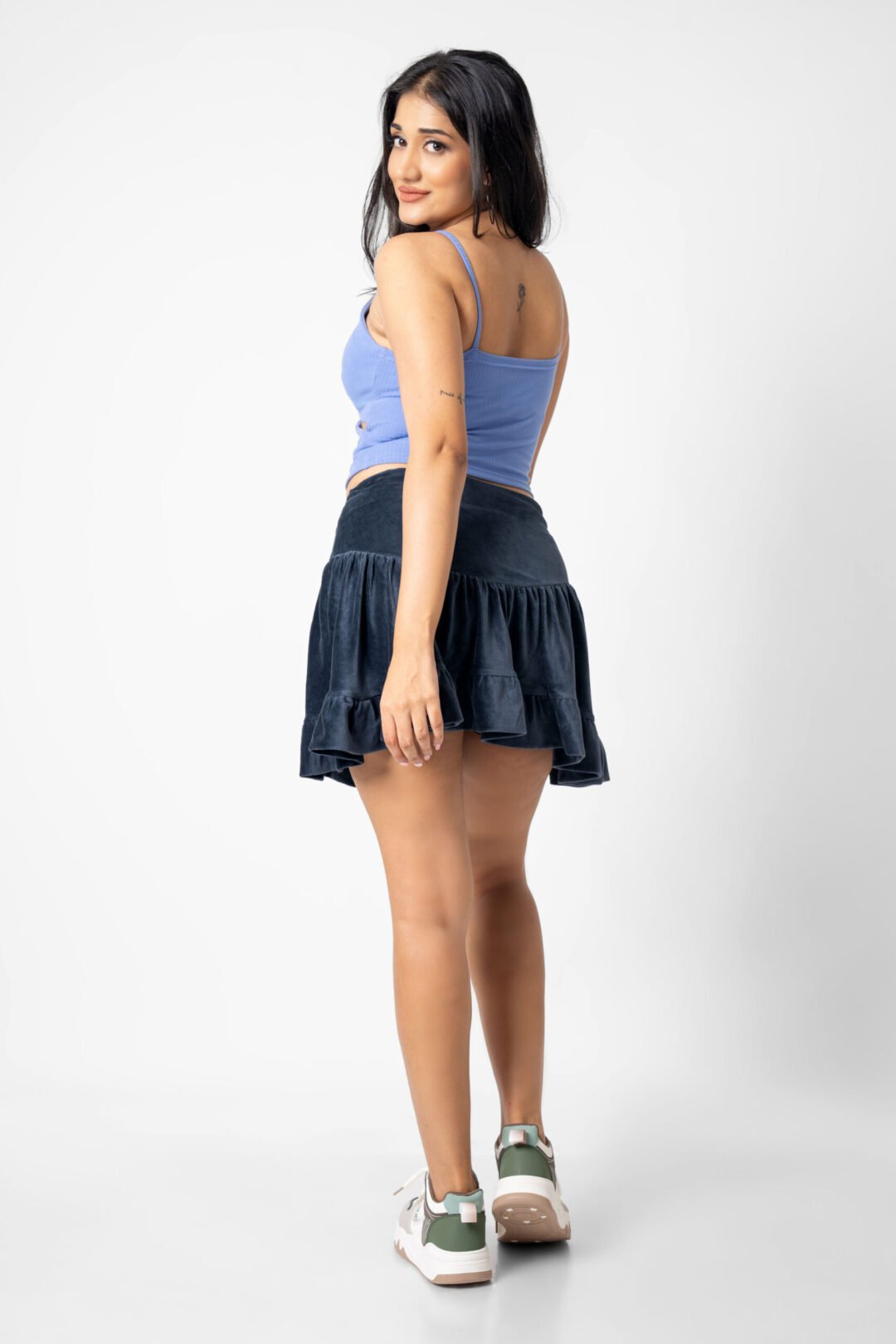 UP 5135 - TEE LOVE FRILL MINI SKIRT - Image 2